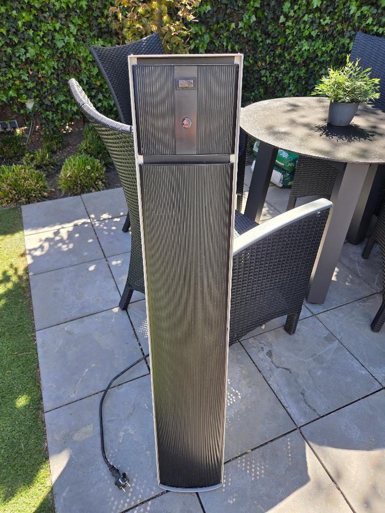 Eurom electrische terras verwarming, Tuin en Terras, Terrasverwarmers, Ophalen, Gebruikt, Elektrisch