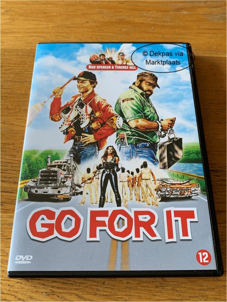 Dvd Go For It - Bud Spencer & Terence Hill, Vanaf 12 jaar, Ophalen of Verzenden, Gebruikt, Actiekomedie