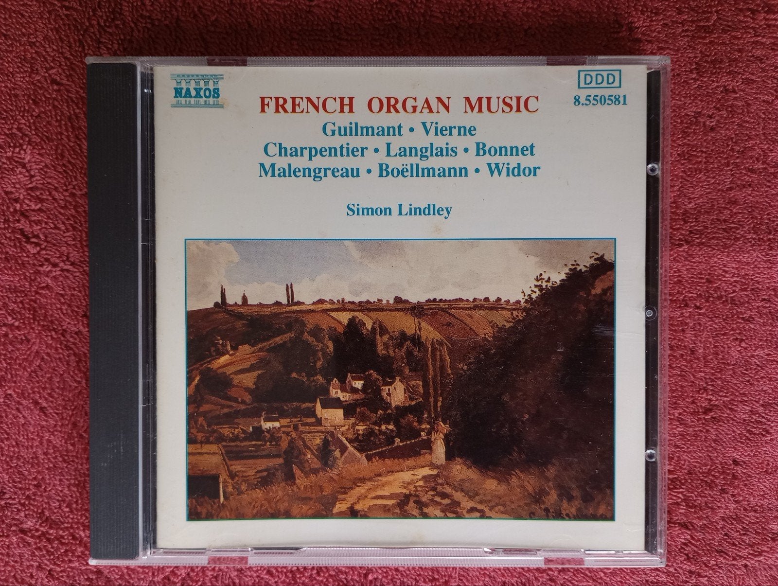 French Organ Music - Simon Lindley, Ophalen of Verzenden, Classicisme, Gebruikt, Overige typen