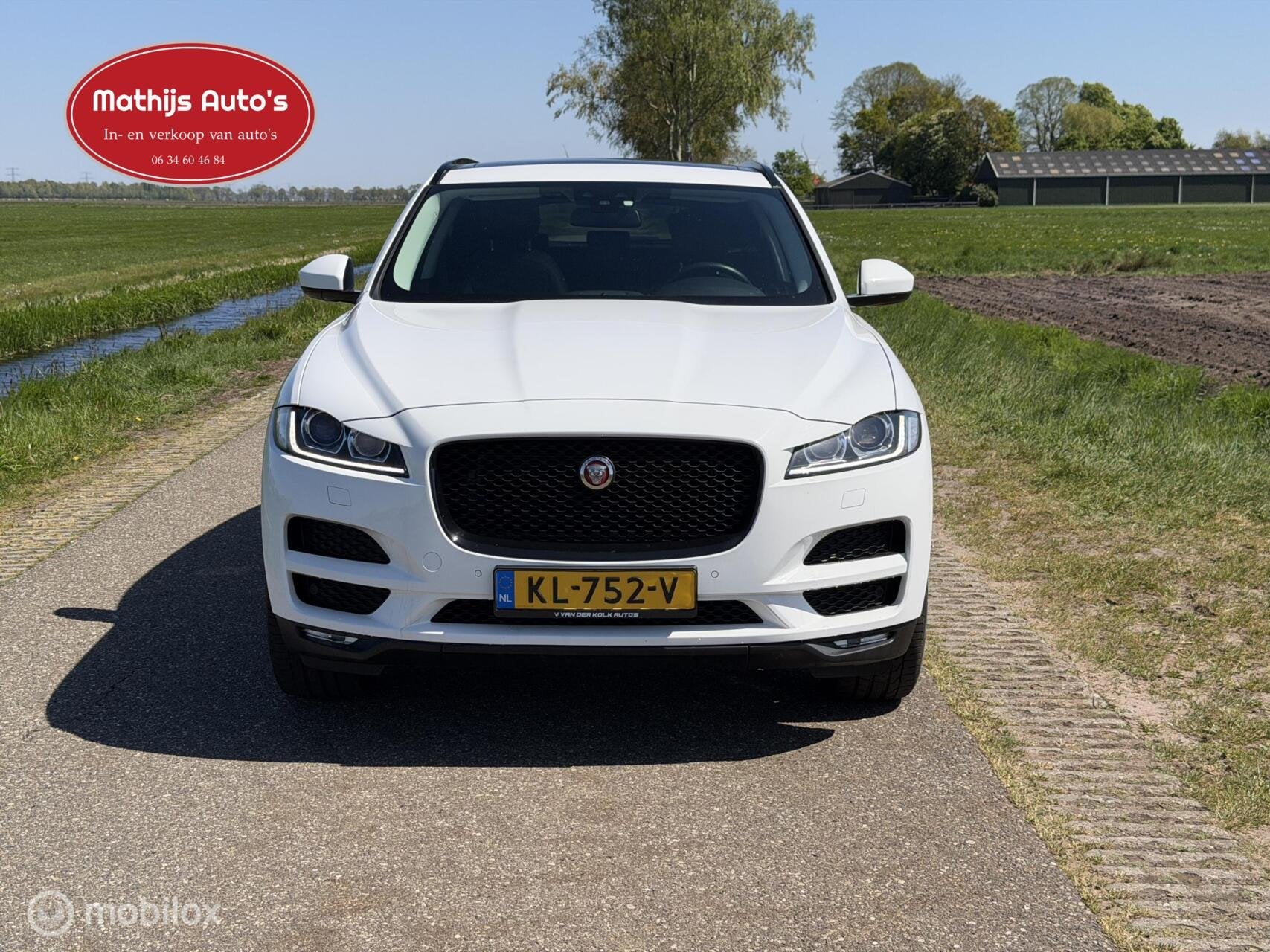 Jaguar F-Pace 2.0 R-Sport AWD 20d Pano! dealer onderhouden!, Auto's, Automaat, Euro 6, 4 cilinders, 179 pk