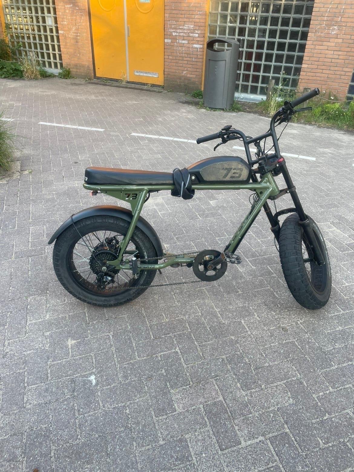 Super73 S2 Olive Green E-bike 950 watt, 59 cm of meer, Ophalen, Zo goed als nieuw, Overige merken