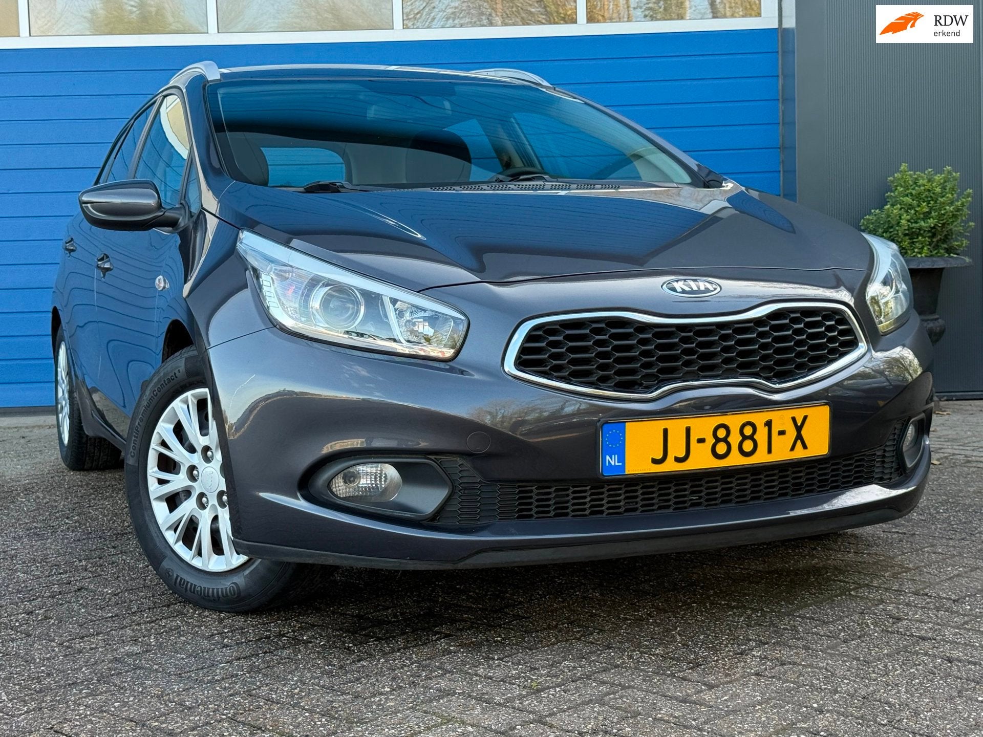 Kia Cee'd Sportswagon 1.4 CVVT|Airco, Auto's, Voorwielaandrijving, Stof, Gebruikt, Zwart