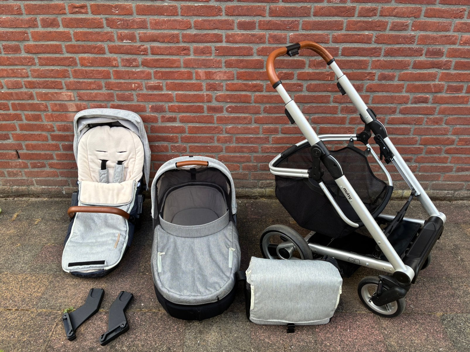 Mutsy igo kinderwagen inclusief accessoires, Ophalen, Gebruikt, Combiwagen, Mutsy