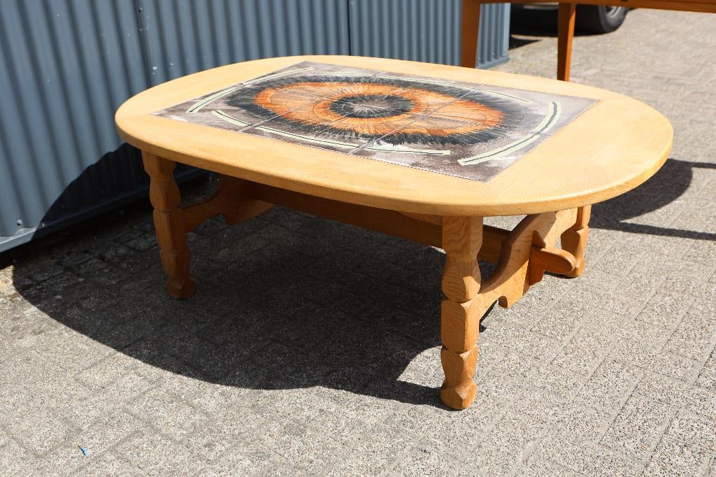Salontafel deens design Poul H. Poulsen, Ophalen, N, Overige materialen, 100 tot 150 cm