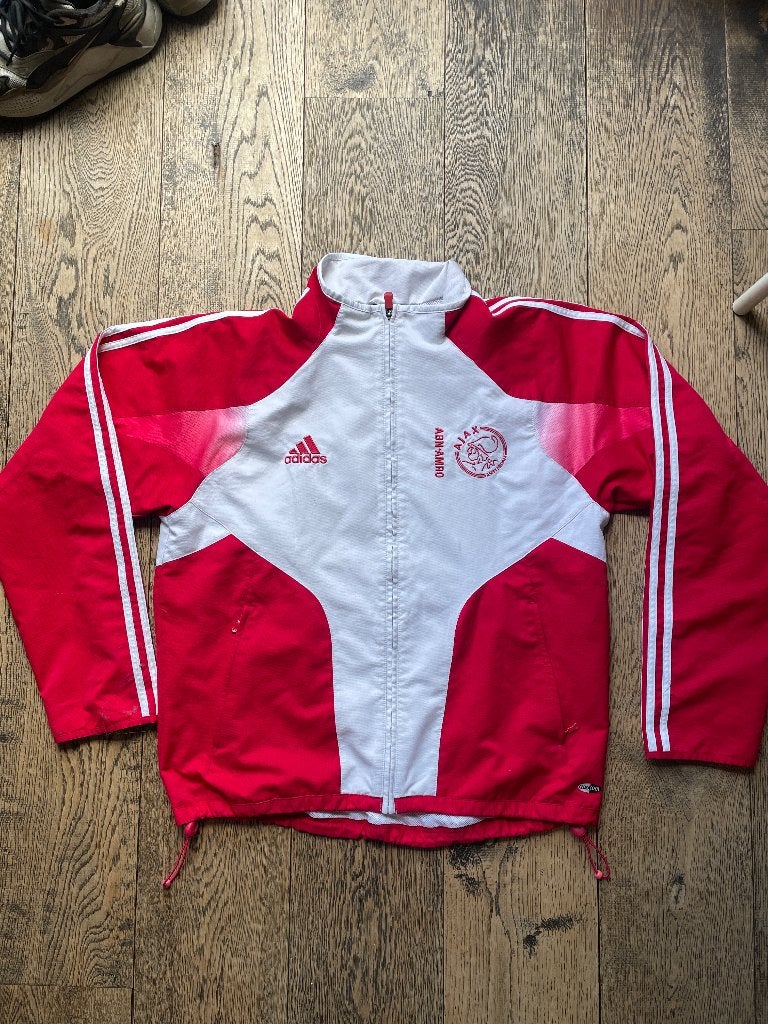 Ajax trainingsjas 2004, Maat 48/50 (M), Ophalen of Verzenden, Adidas, Gedragen