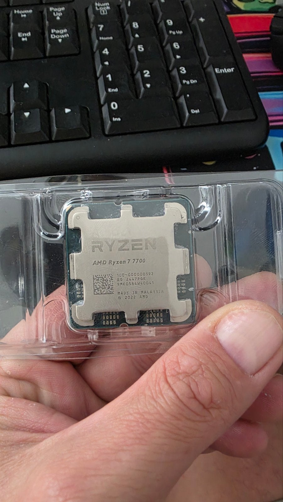 AMD Ryzen 7 7700 Processor (Tray), Computers en Software, Processors, 8-core, AM5, Nieuw, Ophalen of Verzenden