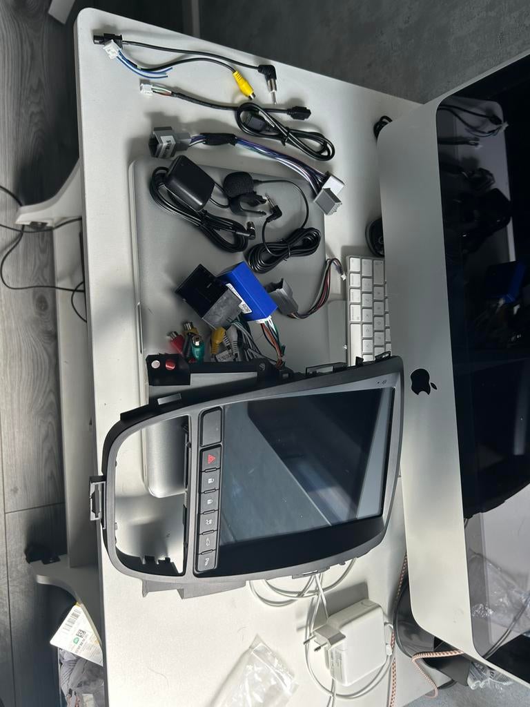 Tesla scherm radio voor opel astra j, Auto diversen, Autoradio's, Ophalen, Zo goed als nieuw