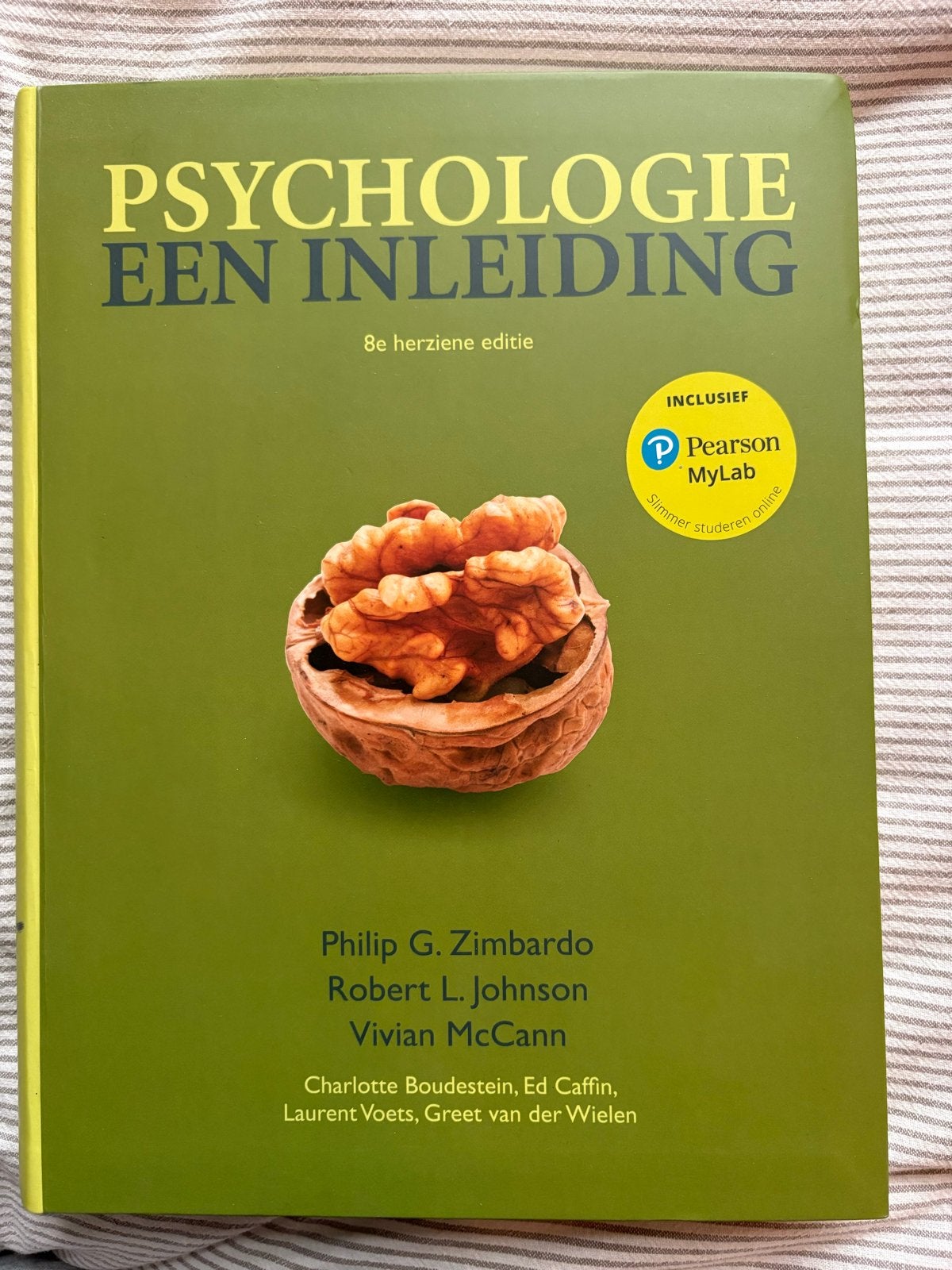 Psychologie een inleiding - 8e herziene editie, Boeken, Ophalen of Verzenden, Zo goed als nieuw, Overige onderwerpen