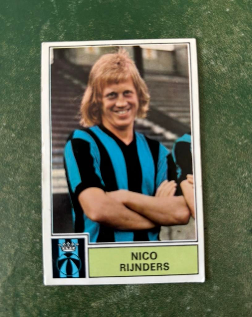 Panini plaatje Nico Rijnders Club Brugge Football 72-73, Ophalen of Verzenden, Zo goed als nieuw