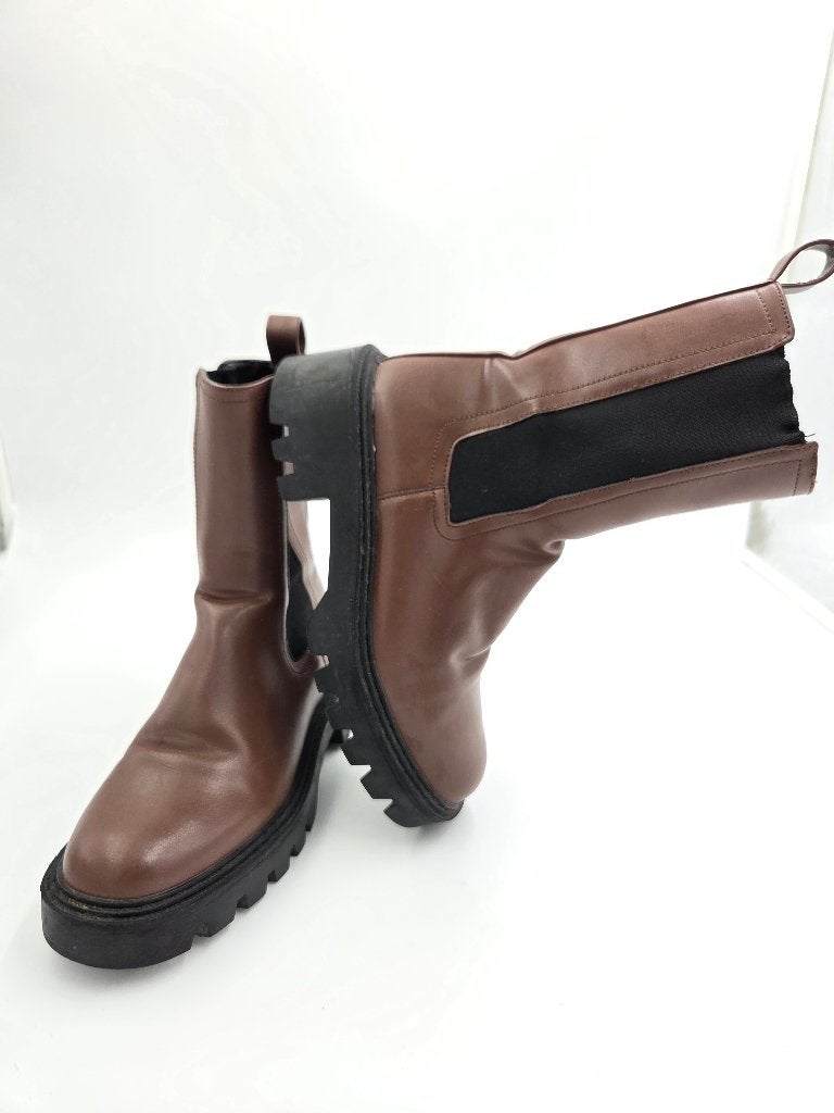 MNG Chelsea Boots Bruin Maat 38, Bruin, MNG, Ophalen of Verzenden, Zo goed als nieuw
