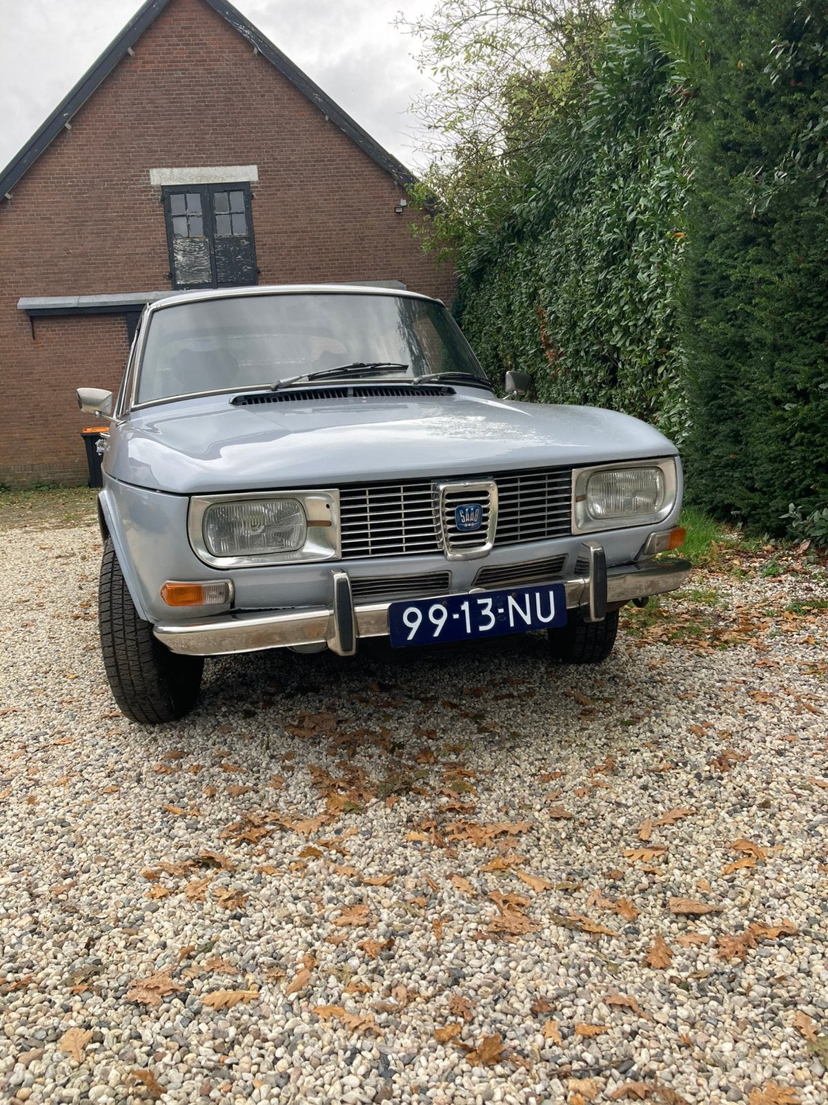 Saab 99 1.7 1970 Grijs, Auto's, 4 cilinders, 82 pk, Origineel Nederlands, Handgeschakeld