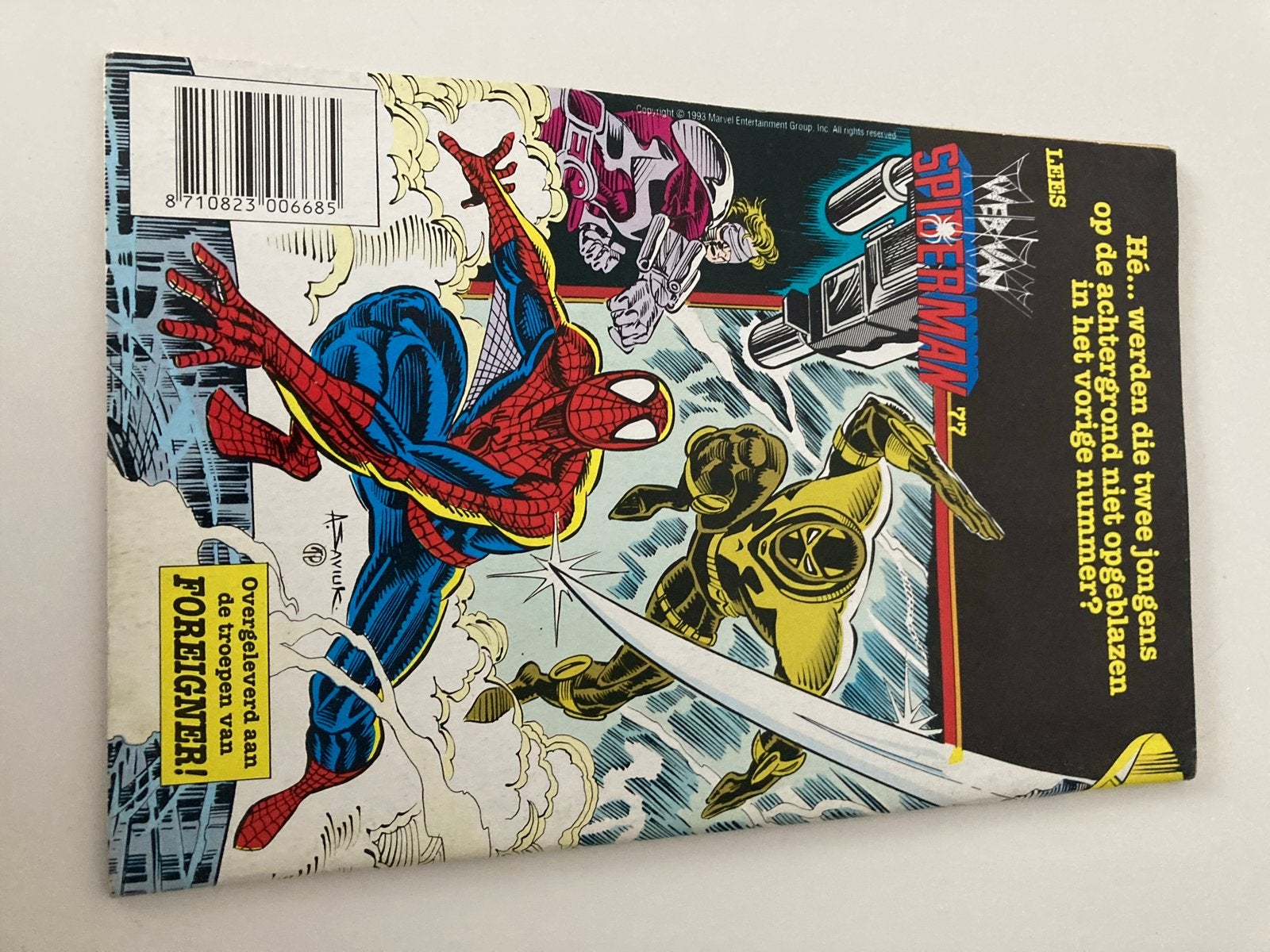 Spiderman en Jerom stripboeken - Diverse uitgaven, Meerdere stripboeken, Ophalen, Gelezen