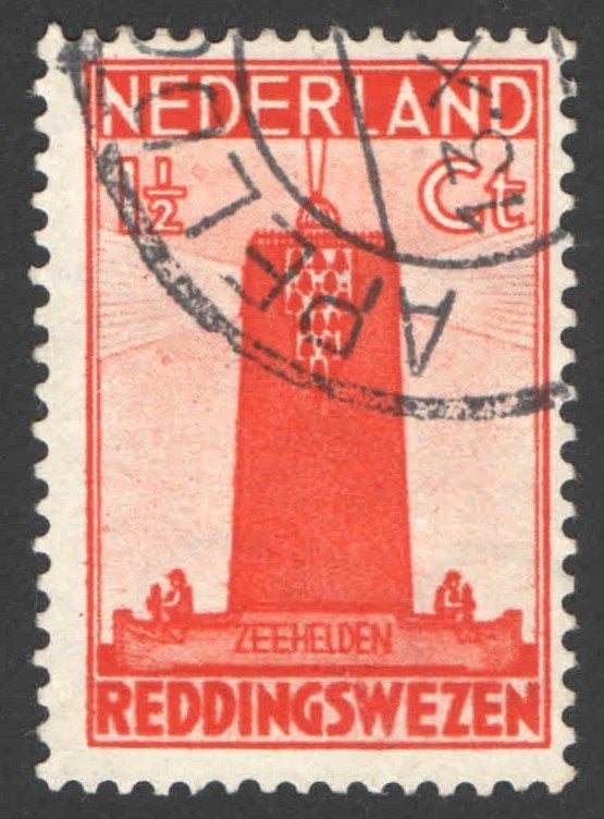 Nederland NVPH nr 257 gestempeld, Postzegels en Munten, Ophalen of Verzenden, T/m 1940, Gestempeld