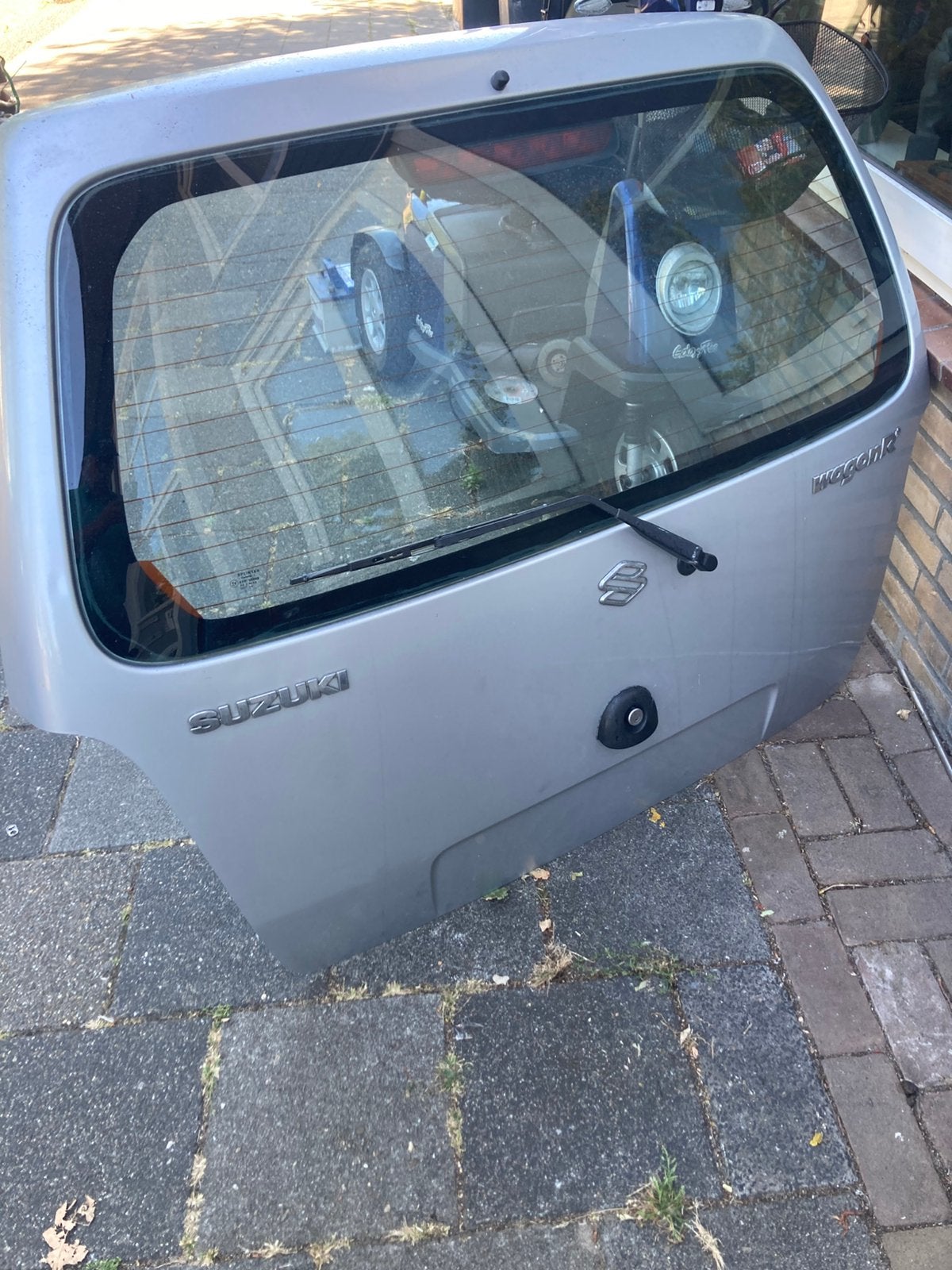 Suzuki Wagon R+ 1.3 2003 Grijs, Ophalen of Verzenden, Gebruikt