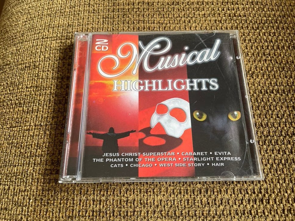 Musical Highlights - 2 cd Set met bekende musicalnummers, Musical, Ophalen of Verzenden, Gebruikt, Verzamelalbum