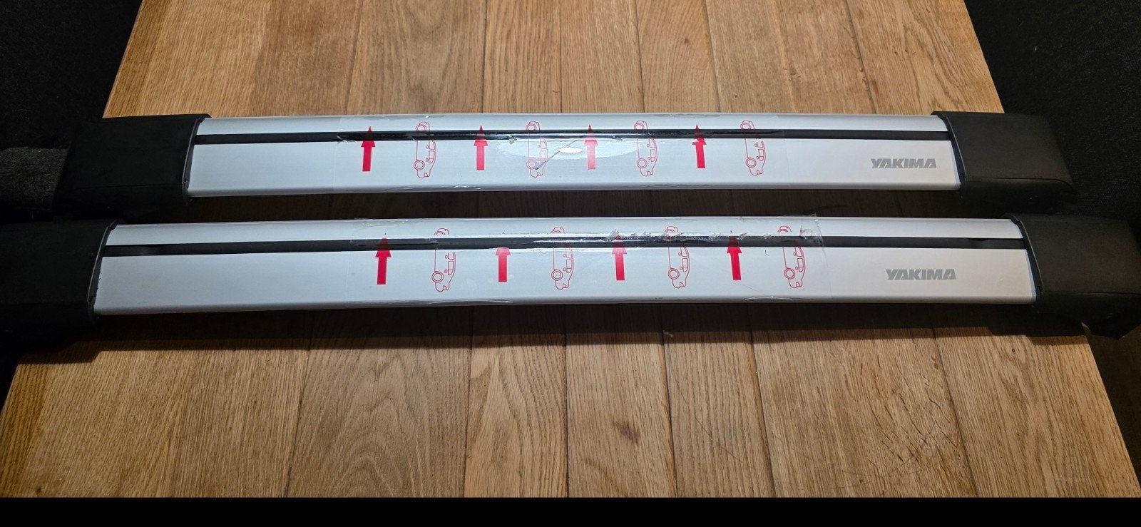 Yakima RailBar S45 SM dakdragers - ongebruikt in doos, Auto diversen, Dakdragers, Zo goed als nieuw, Ophalen of Verzenden
