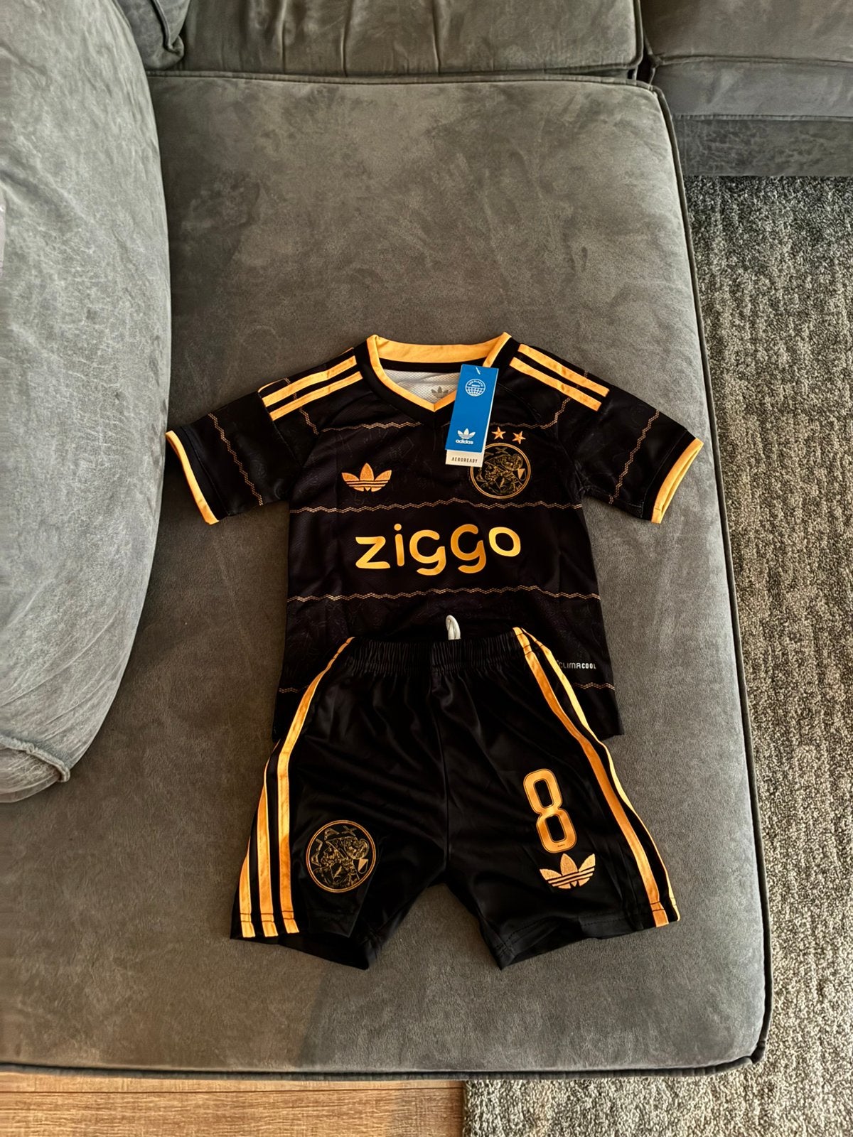 Ajax kids 26/27 Brandt maat 146/152, Sport en Fitness, Voetbal, Maat XS of kleiner, Ophalen of Verzenden, Zo goed als nieuw, Set