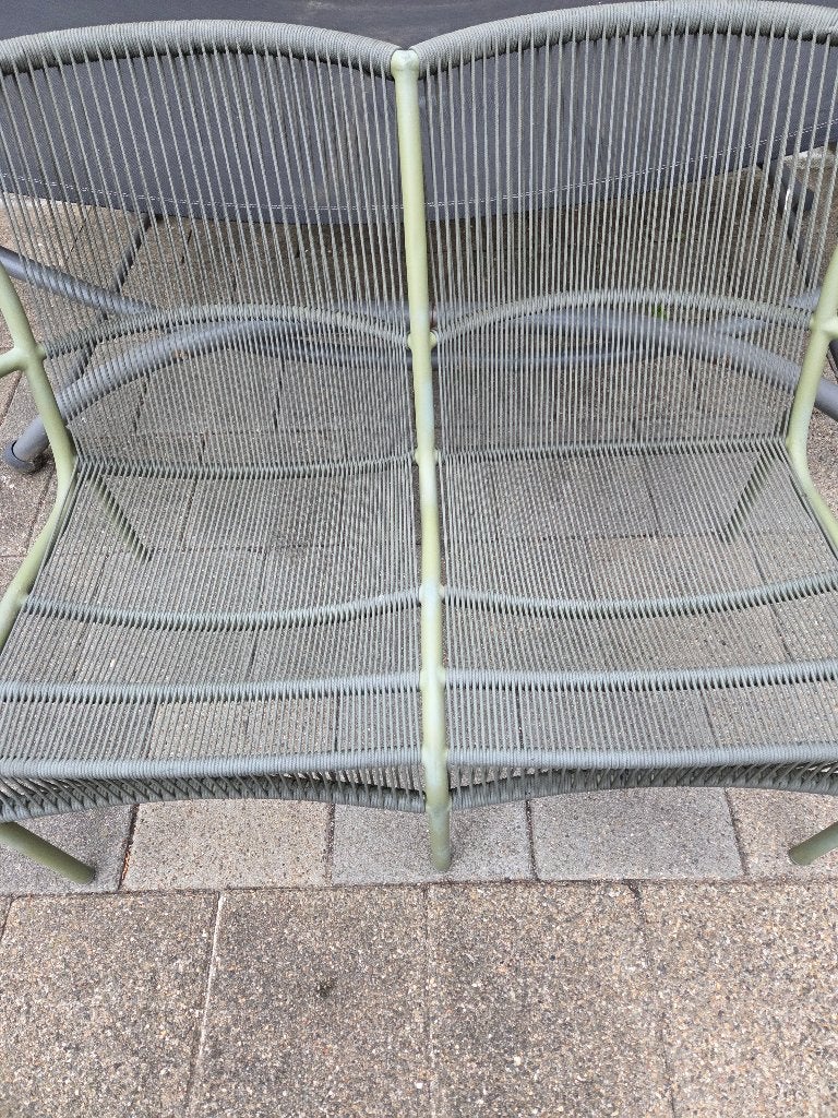 Vincent Sheppard Tuinbank  Aluminium/Polypropyleen, Tuin en Terras, Tuinbanken, Ophalen, Gebruikt, Aluminium
