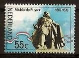 Nederland NVPH nr 1089 postfris Michiel de Ruyter 1976, Ophalen of Verzenden, Na 1940, Postfris