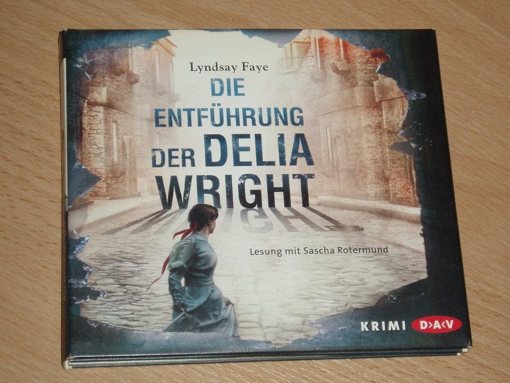 6 CD luisterboek Lyndsay Faye , Entfuhrung der Delia Wright, Verzenden, Cd