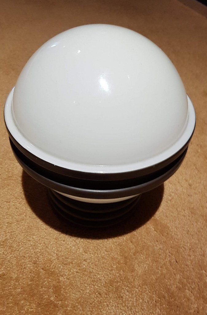 Plafondlampen Plafonnière schemerlamp lamp led verlichting, Ophalen of Verzenden, Zo goed als nieuw, Glas