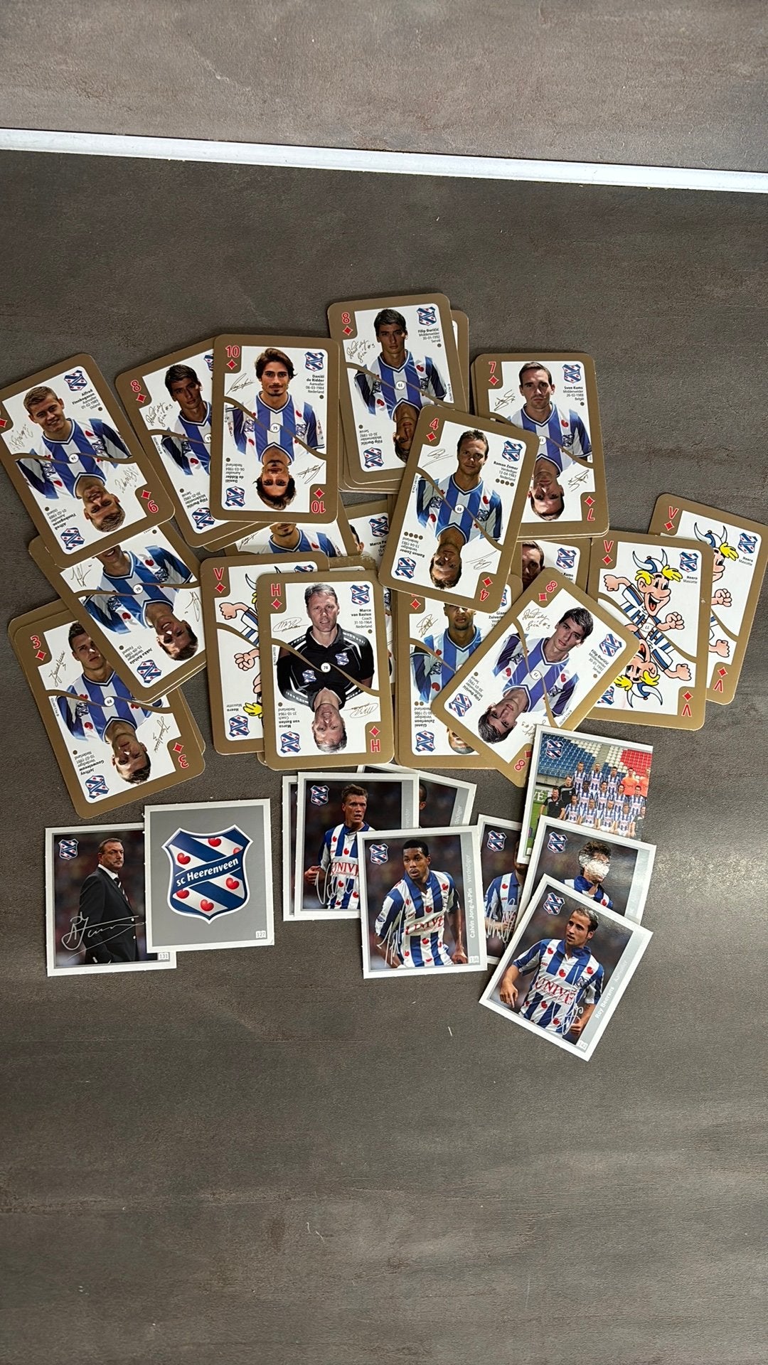 SC Heerenveen • Oude Voetbalplaatjes & Kaarten, Verzamelen, Supermarktacties, Albert Heijn, Ophalen of Verzenden