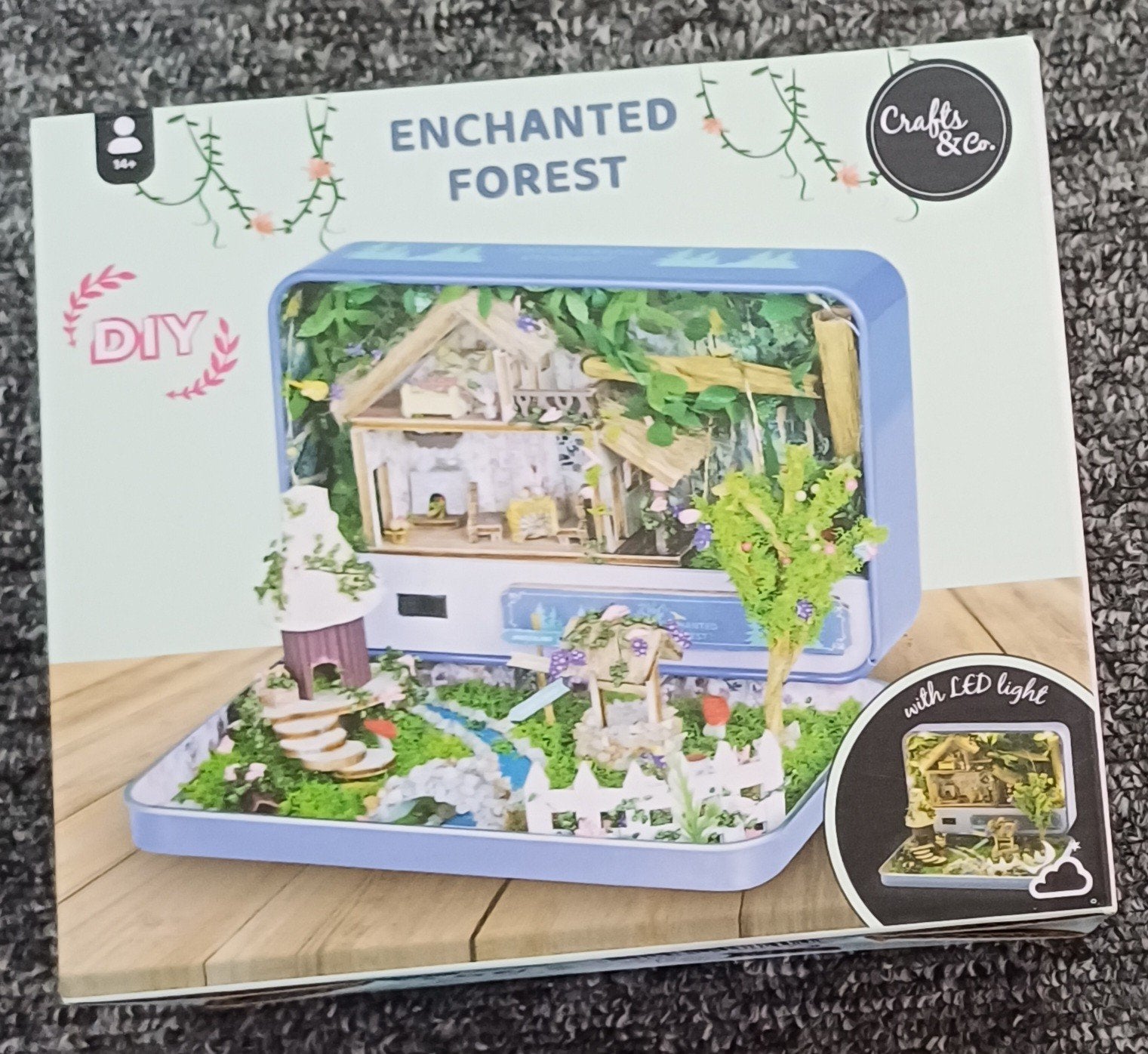 poppenhuis blikje zelf maken, Ophalen of Verzenden, Nieuw, Poppenhuis