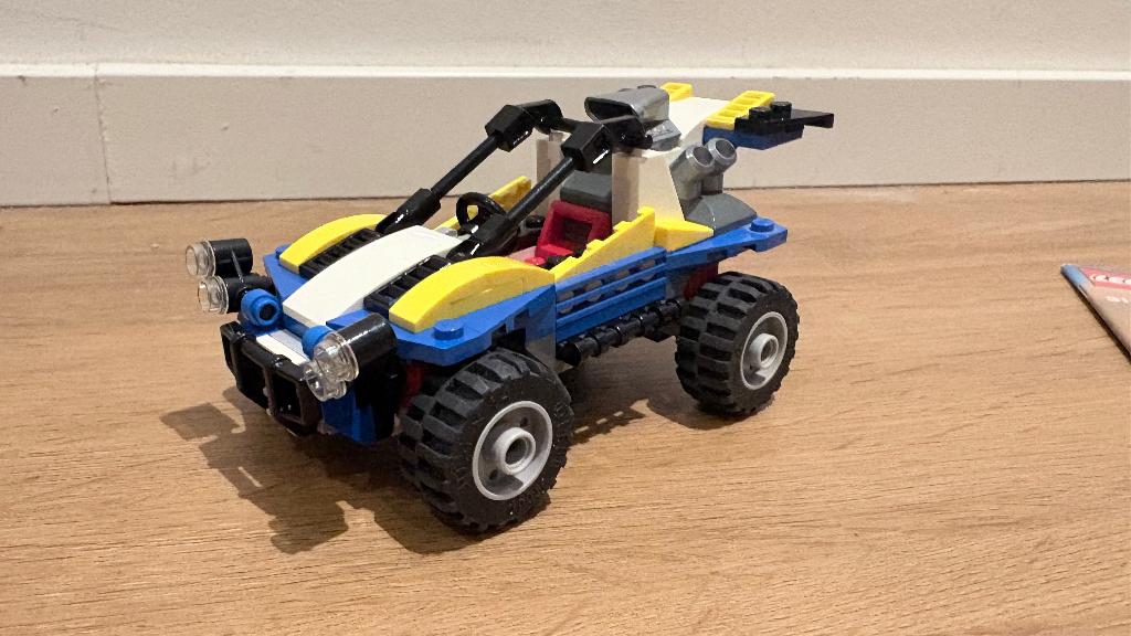 Lego Creator 31087 - 3-in-1 Dune Buggy Auto, Gebruikt, Lego, Compleet, Ophalen of Verzenden