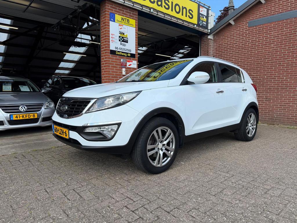 Kia Sportage 2.0 X-ecutive Plus Pack, 1 Eig Dealer Onderh. H, Parkeersensor, Gebruikt, Zwart, 4 cilinders