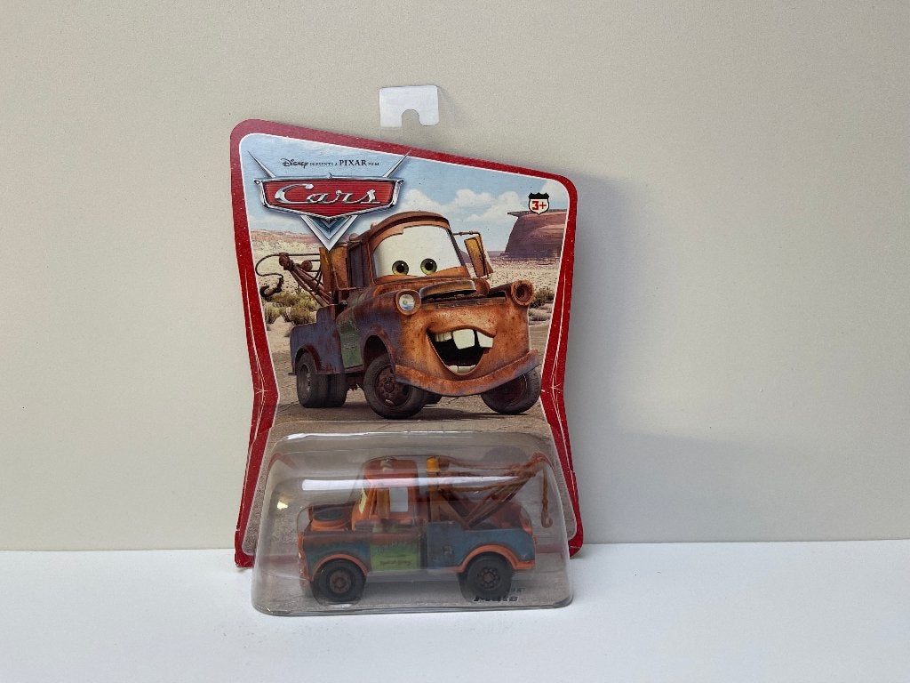 Cars ‘Mater Mate’ uit 2006 met originele verpakking, Kinderen en Baby's, Ophalen of Verzenden, Zo goed als nieuw