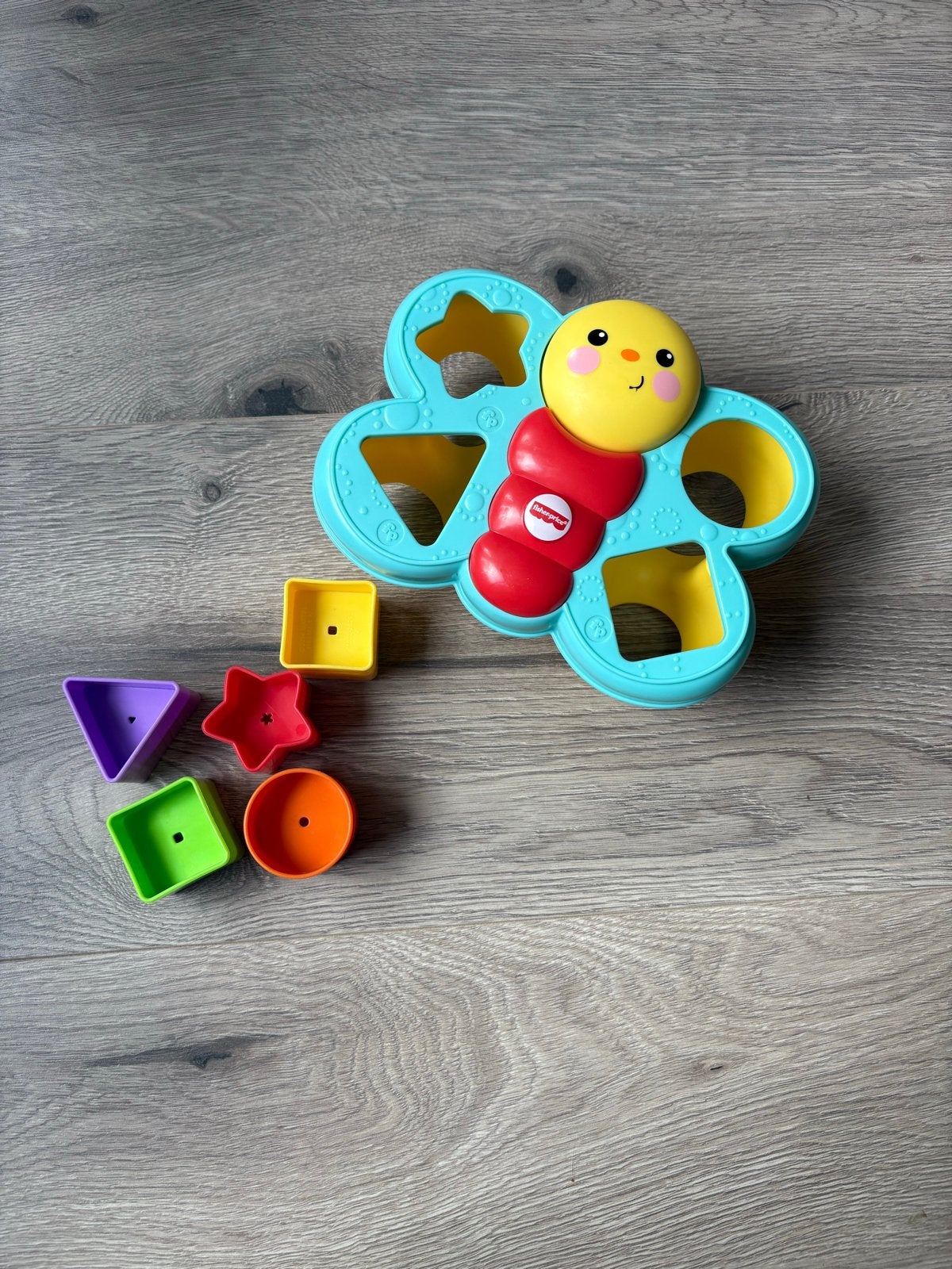 Fisher-Price Vlinder Vormenstoof, Ophalen of Verzenden, Zo goed als nieuw, Overige typen
