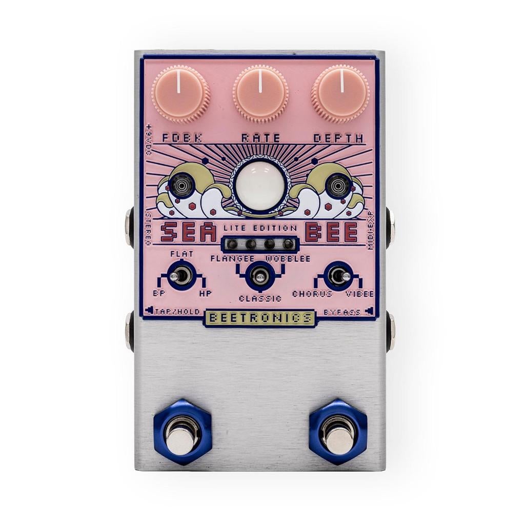 Beetronics Seabee Lite Pink Harmochorus effectpedaal, Muziek en Instrumenten, Effecten, Nieuw, Chorus, Ophalen of Verzenden