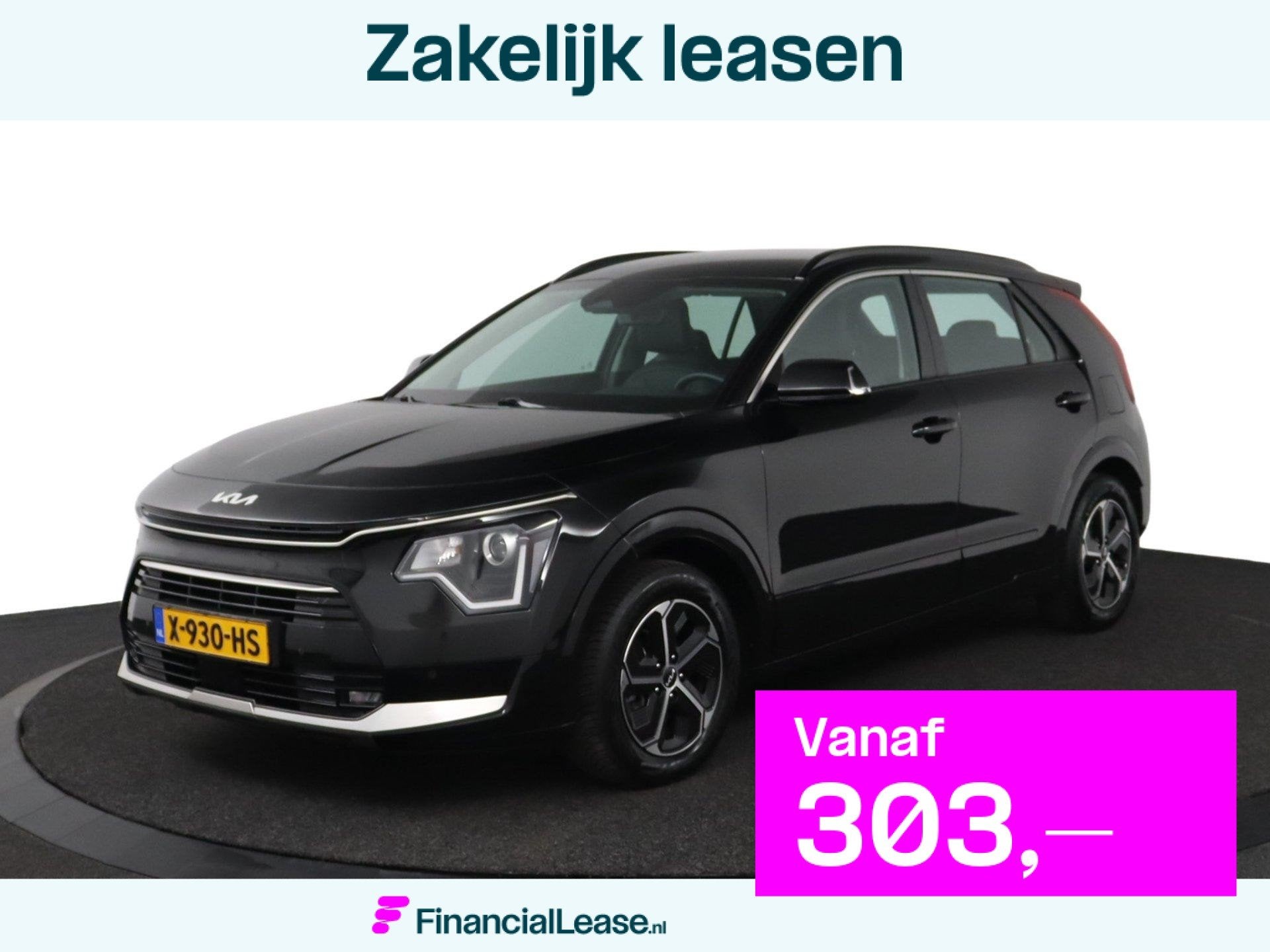 Kia Niro 1.6 GDi Hybrid DynamicLine |NAP|BTW|1e eigenaar|DOH, 1374 kg, Gebruikt, Euro 6, Leder en Stof