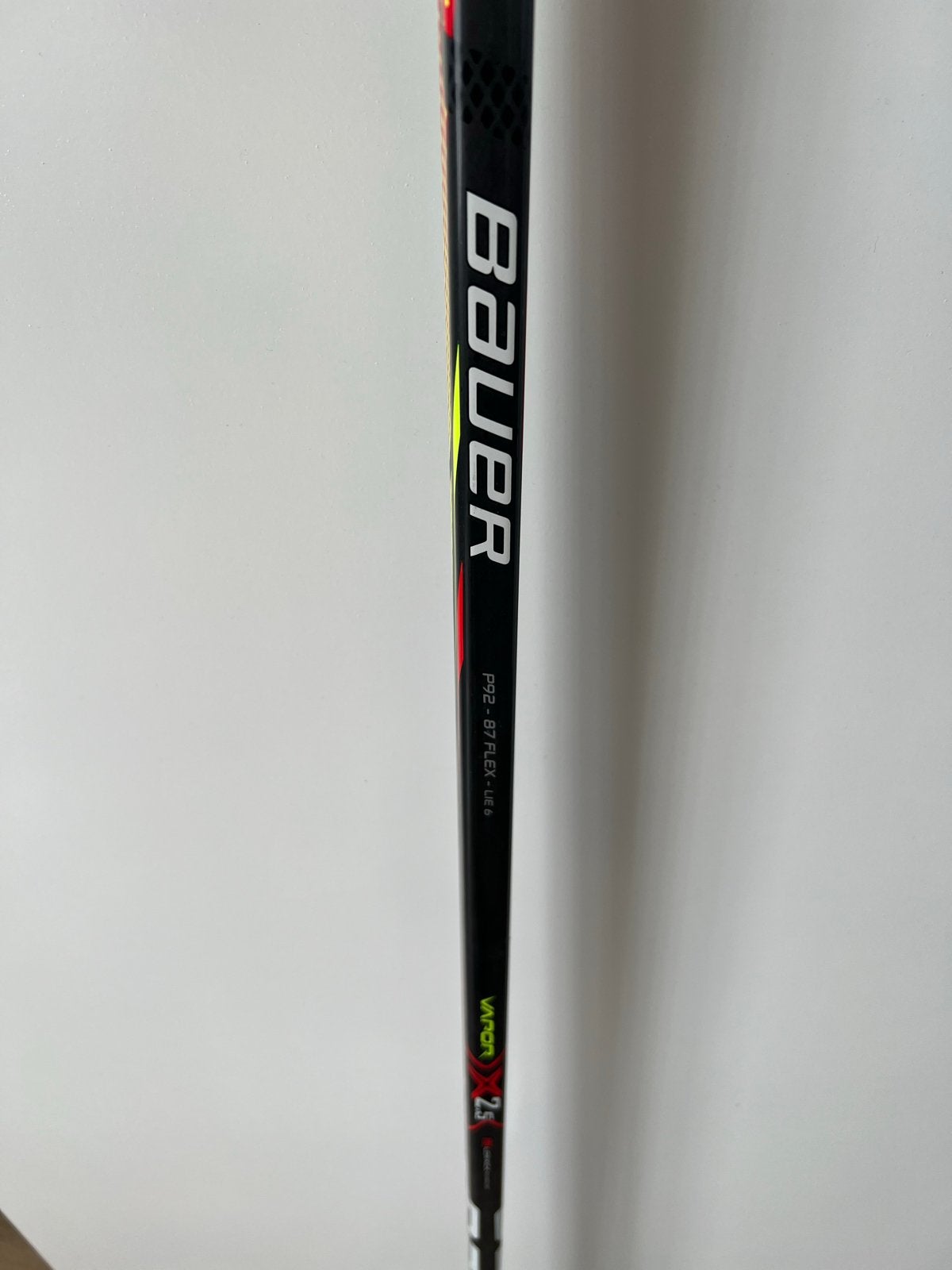 Bauer Vapor X2.5 IJshockey Stick - P92, 87 Flex, Ophalen of Verzenden, Gebruikt, Stick