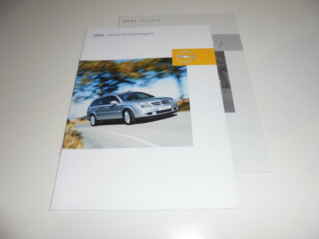 introductiebrochure nieuwe Opel Vectra Stationwagon 2004, Ophalen of Verzenden, Zo goed als nieuw, Opel