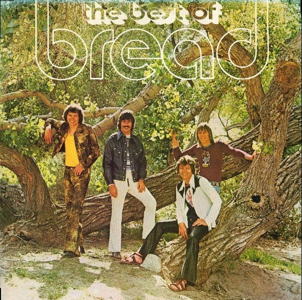 lp Bread - tHE BEST OF, Ophalen of Verzenden, Gebruikt, 12 inch, LP