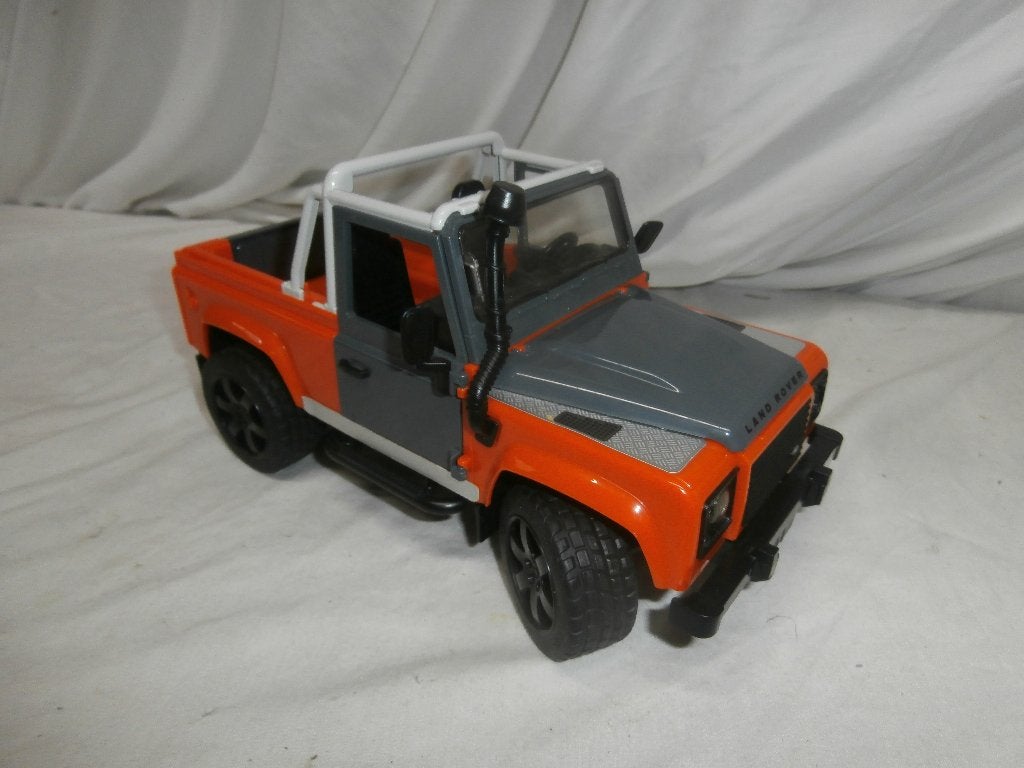 Bruder Oranje Land Rover Speelgoedauto, Ophalen, Gebruikt