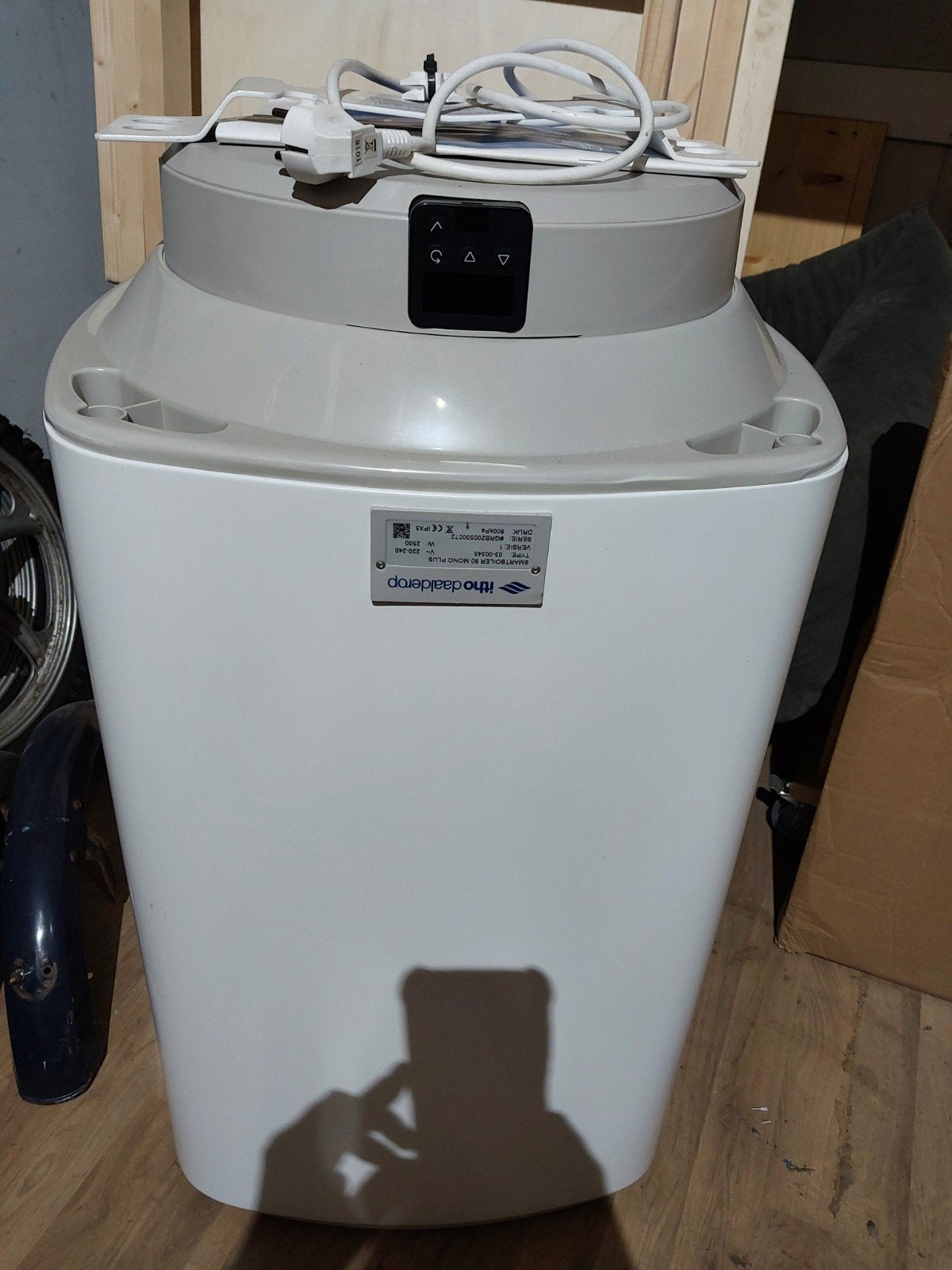 Itho Daalderop Smartboiler 80 Mono Plus KOPEREN BINNENKETEL, Doe-het-zelf en Verbouw, Geisers en Boilers, Ophalen, 20 tot 100 liter