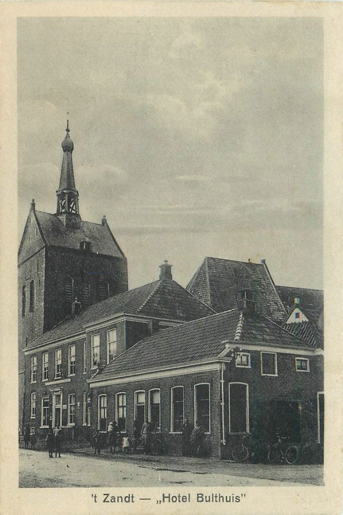 702-028-015 T Zandt Hotel Bulthuis, Verzenden, Voor 1920, Groningen