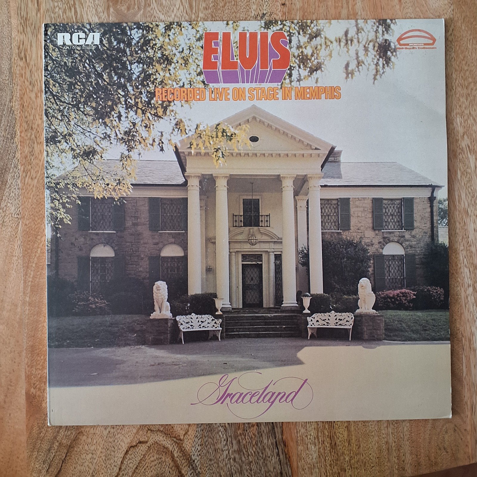 Elvis Presley Recorded live on stage in Memphis, Ophalen of Verzenden