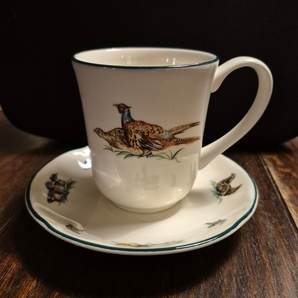 Brookshire Johnson Bros mok en bijpassende schotel nieuw, Huis en Inrichting, Keuken | Servies, Nieuw, Ophalen of Verzenden, Wedgwood