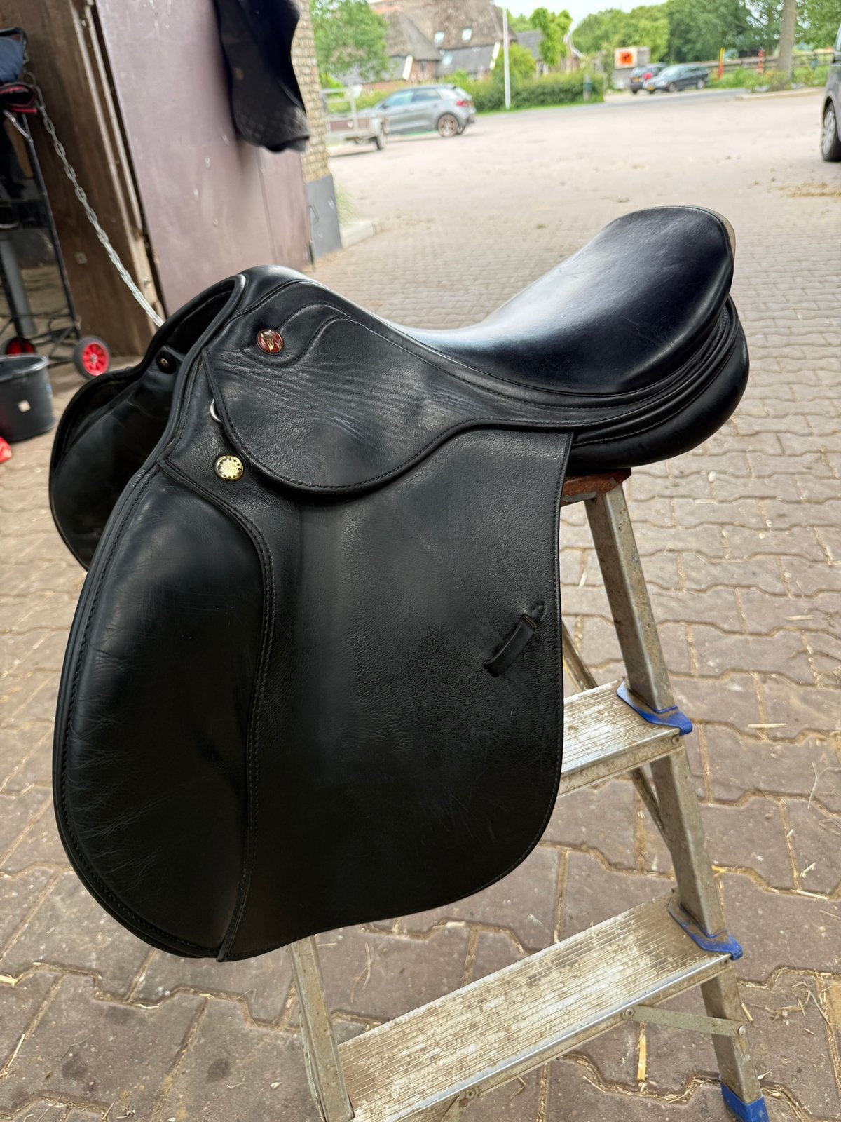 Prestige Sidney Springzadel 17 inch – Zwart, Dieren en Toebehoren, Gebruikt, Q, Q, Ophalen of Verzenden