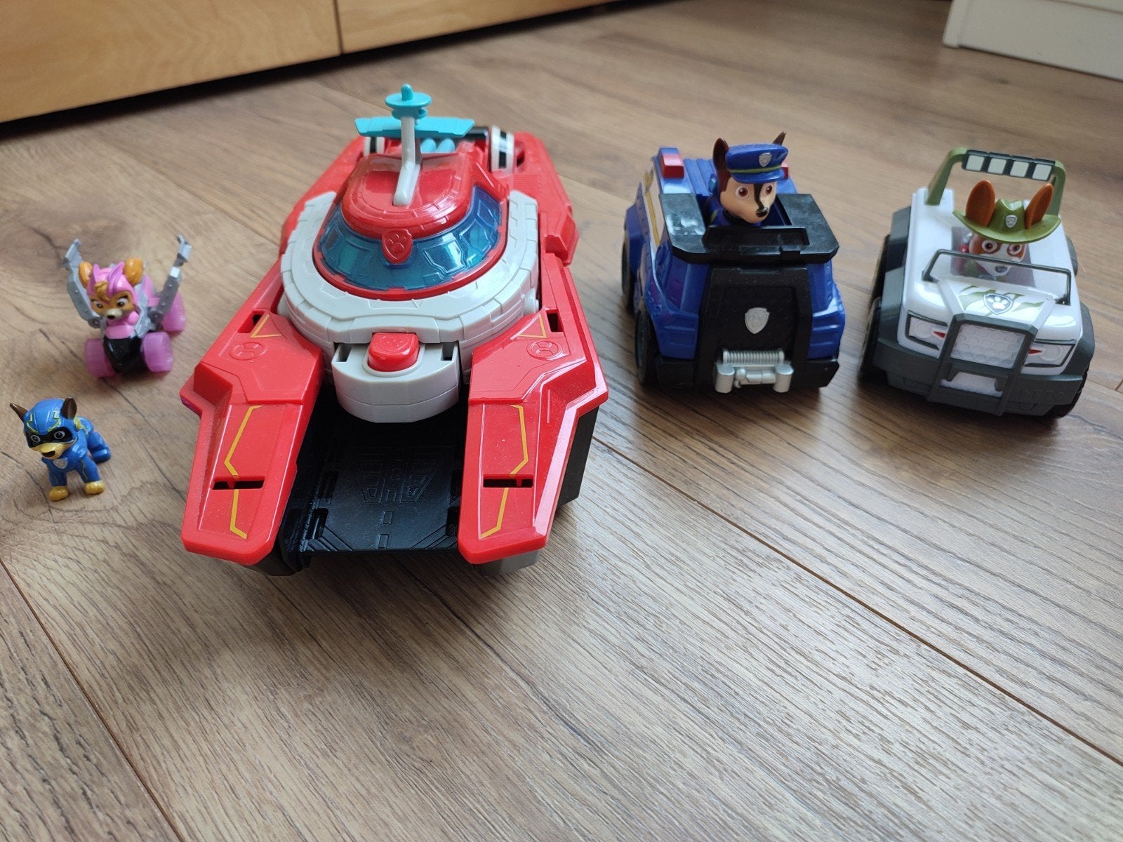 Paw Patrol boot en autos, Ophalen, Gebruikt
