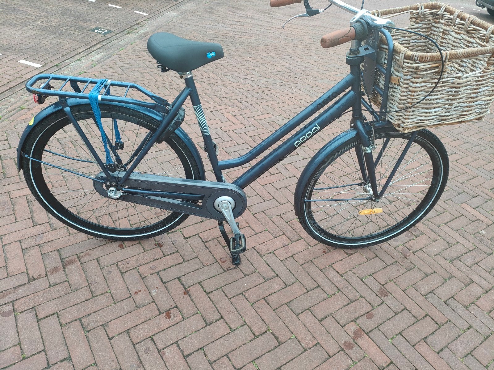 Meisjes fiets 28 inch met 3 versnelling, Fietsen en Brommers, Fietsen | Meisjes, Ophalen of Verzenden, Zo goed als nieuw, Popal transport fiets