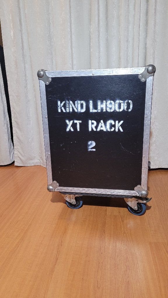 Heavy Duty 19 inch Flightcase - 14HE - Tunnel 52cm gebruikt, Ophalen, Gebruikt, Overige instrumenten, Flightcase