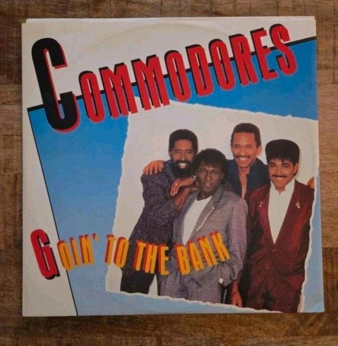 Lp maxi single commodores goin to the bank, Ophalen of Verzenden