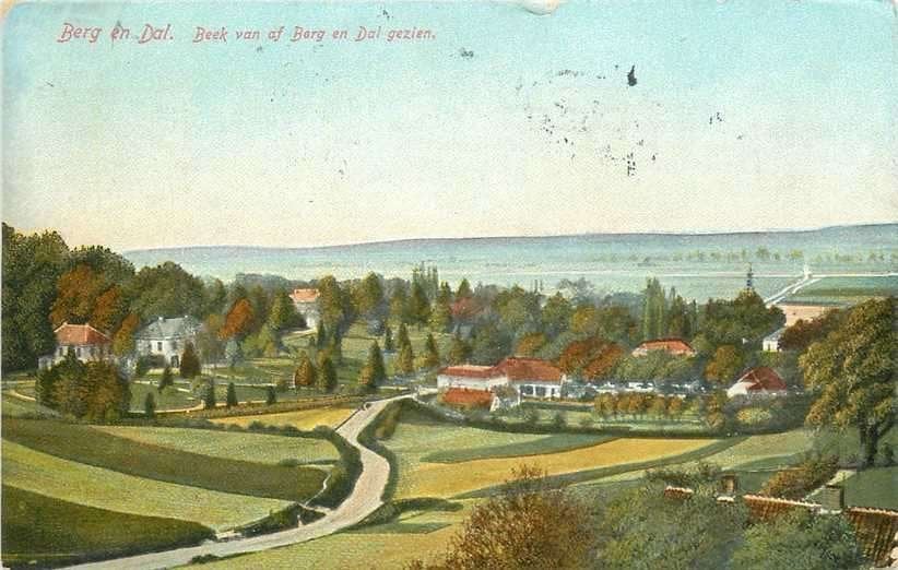 380-614-009 Berg en Dal, Verzenden, Voor 1920, Gelderland