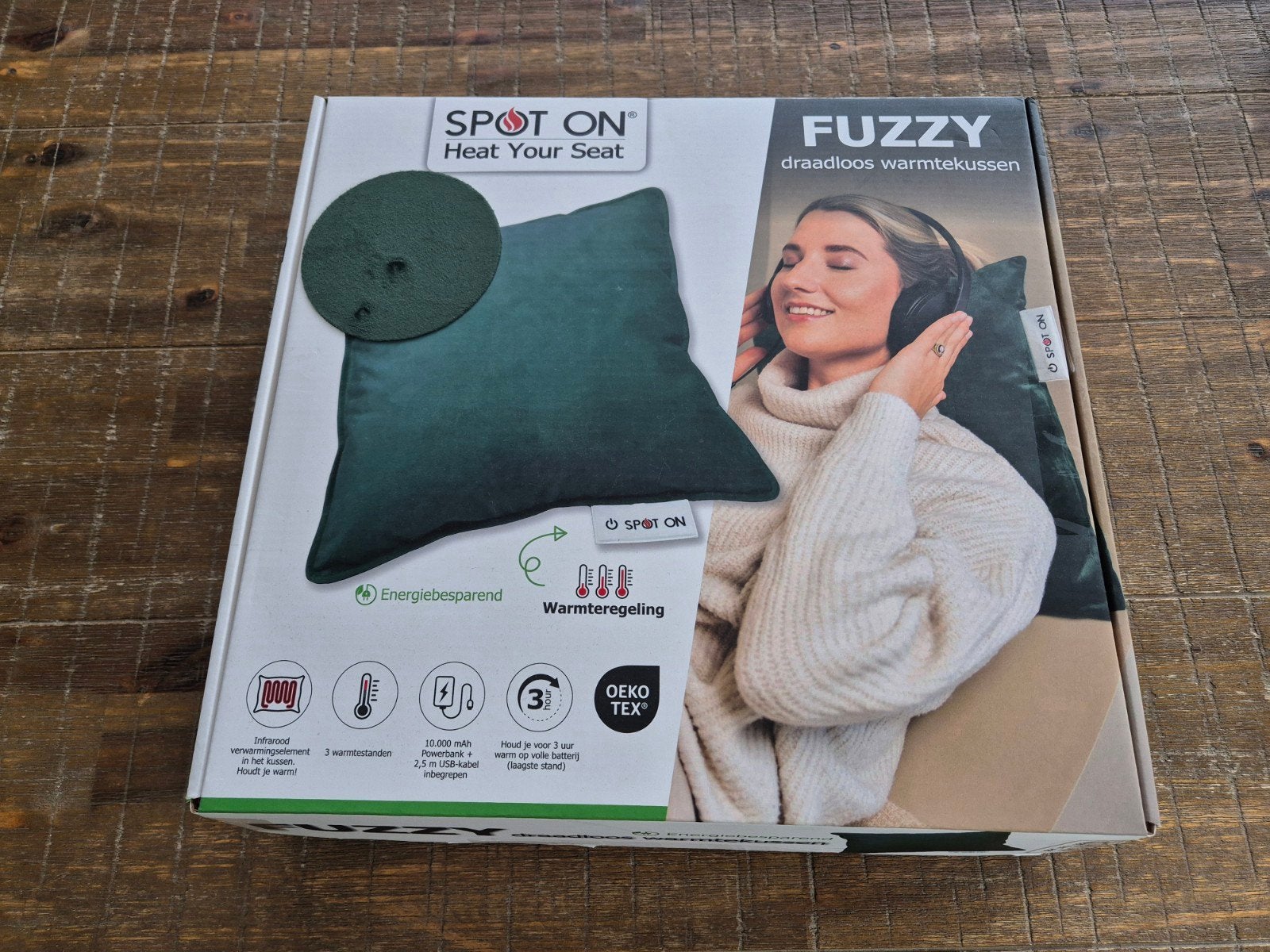 Spot On Fuzzy Draadloos Warmtekussen - Nieuw in doos, Ophalen of Verzenden