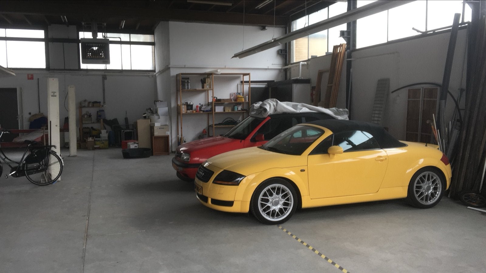 Audi TT 1.8 T 5V Roadster Quattro 132KW 2003 Geel, Auto's, TT, 1440 kg, 4 cilinders, Cabriolet