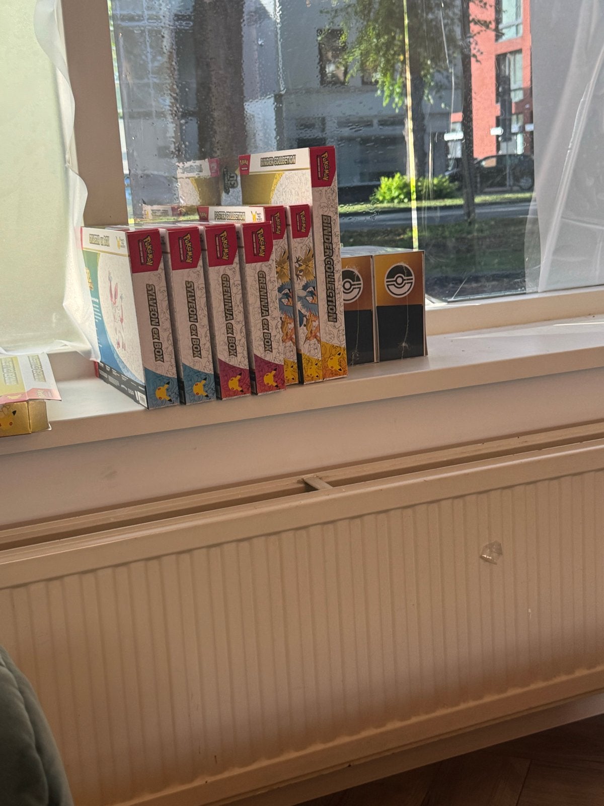 Pokémon Binder Collectie: Sylveon & Greninja EX Boxen, Ophalen of Verzenden, Gebruikt, Overige typen